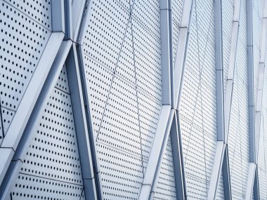 Metal desen Mimari ayrıntılar cephe Metal yapısı