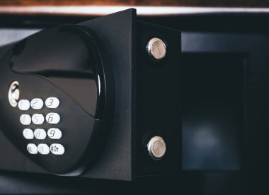 Kilit kodu Şifre Pad Numarası Koruma Kutusu Bankası
