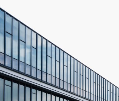 Modern mimari cam cephe pencere çerçevesi Bina dış cephe