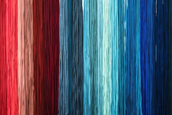 Textile coloré gradient de fil tissu fond — Photo