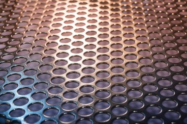 Metal doku delik desen degrade renk arka plan çelik