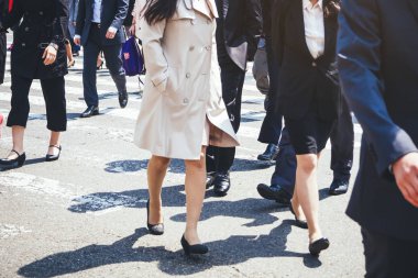 İnsanlar iş kadın kentsel yaşam tarzı sokak üzerinde