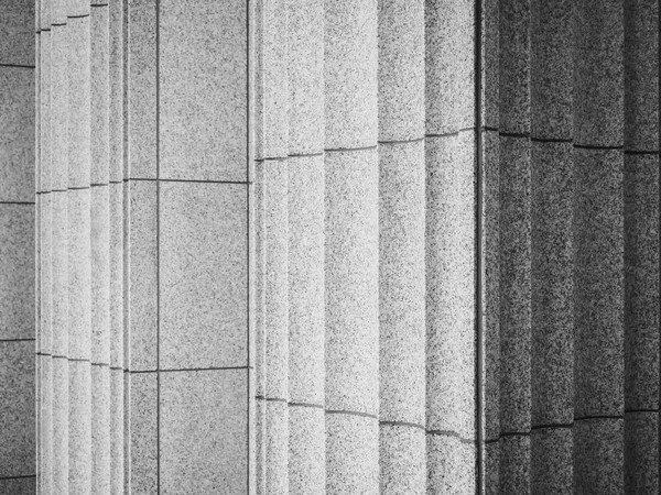 Cemento Columnas de hormigón Detalle de arquitectura Fondo abstracto — Foto de Stock