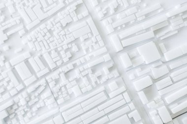 Mimari Model kentsel cityscape konsept tasarımı