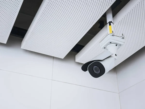 Vigilancia de cámaras CCTV Equipos de cámaras de seguridad Edificio interior Control de área — Foto de Stock