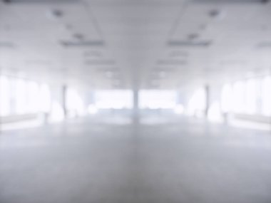 Boş ofis alanı Görüntü beyaz arkaplan salonu iç mimarisi 