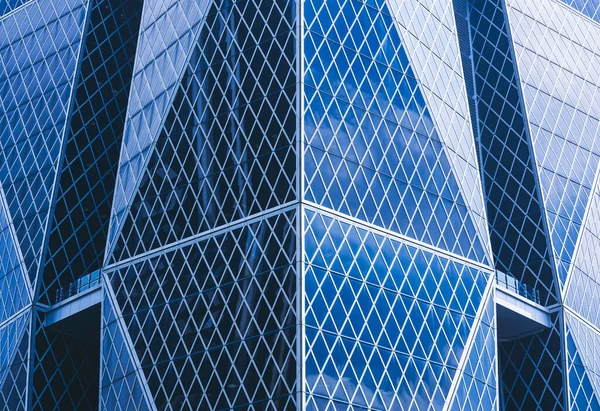 Glass wall Geometric pattern Modern building Facade Exterior Architecture details