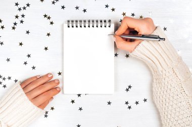 Kutlama dekorasyonları ve defter