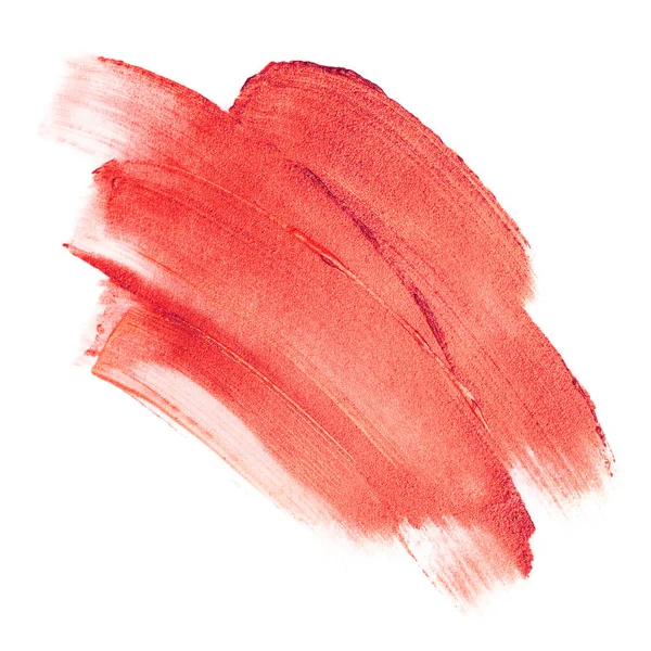 Beautiful textured red melallic strokes — Stock Photo, Image