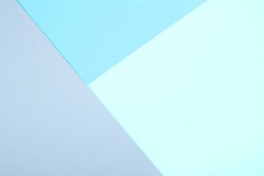 geometrik mavi kağıt