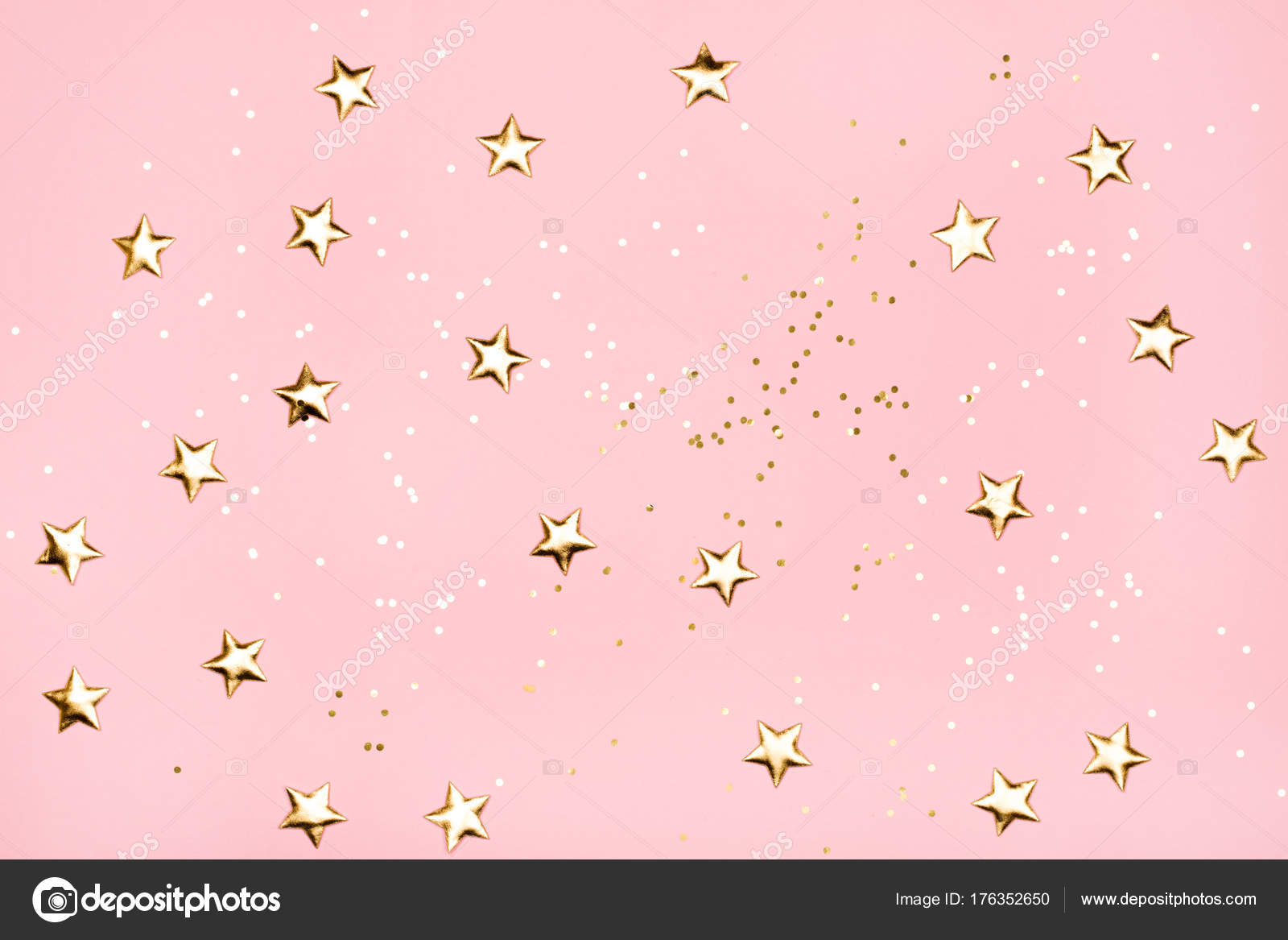 Golden stars glitter Stock Photo by ©Efetova 176352650