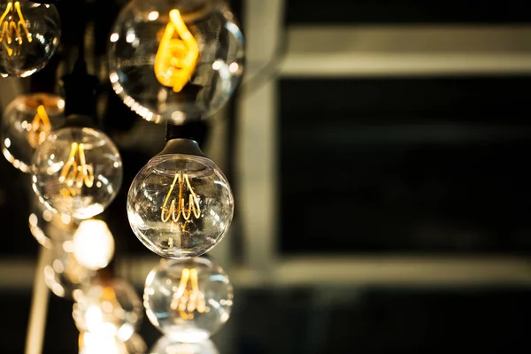 Group of modern lamps — Stock Photo, Image