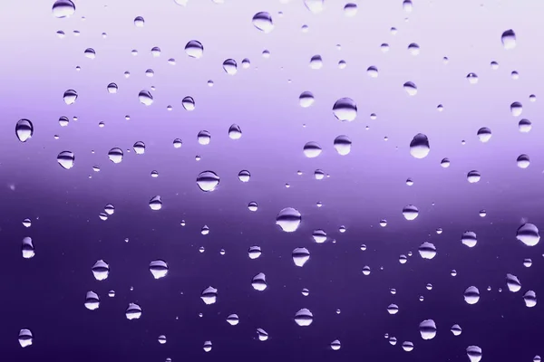 Gotas de lluvia en la ventana . — Foto de Stock