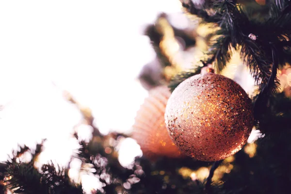Όμορφες Χριστουγεννιάτικες μπάλες — Φωτογραφία Αρχείου