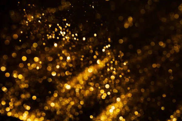 황금빛 반짝임의 스플래시 — 스톡 사진