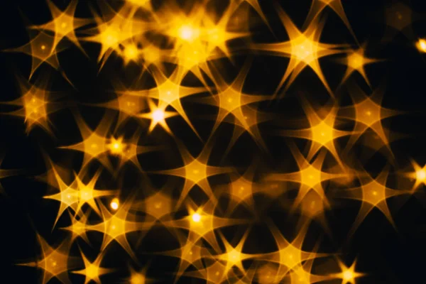 Stänk av gyllene stjärnor — Stockfoto