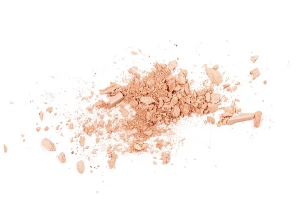 Brown crushed eyeshadows with shimmer. — Stock Photo, Image