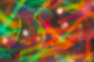 Holografik ile bulanık arkaplan