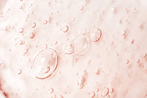 Hyaluronic acid with bubbles — Stock Photo, Image