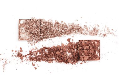 Parıldayan kahverengi göz farı..