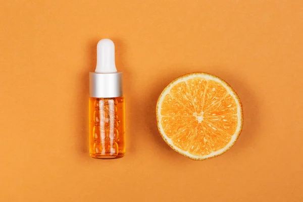 Natural face oil with vitamin C — 스톡 사진