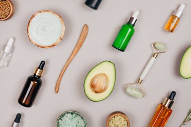 Kozmetik cilt malzemeleri.