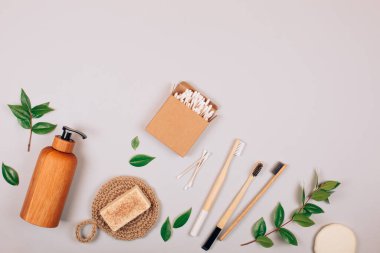 Sıfır atık kişisel bakım ürünü. Düzleştirme biçimi.