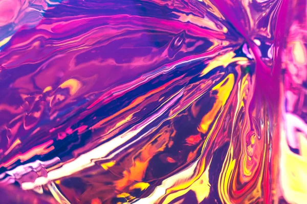Ljus Holografisk Foliebakgrund Flerfärgad Trendig Bakgrund — Stockfoto