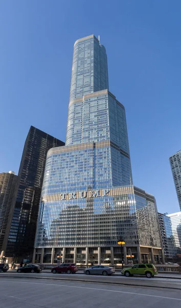 Chicago Usa December 2018 Trump International Hotel Tower Chicago Named — Stock Photo, Image