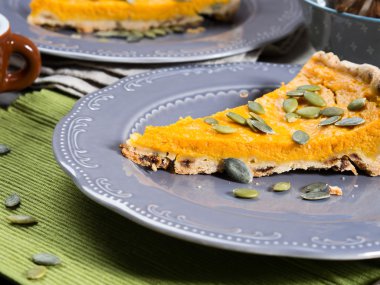 kabak pasta bir dilim