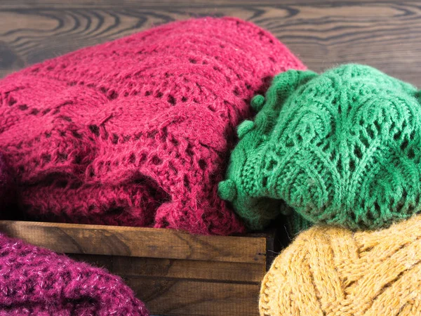 Haldy zimní Zenske vlněné svetry — Stock fotografie