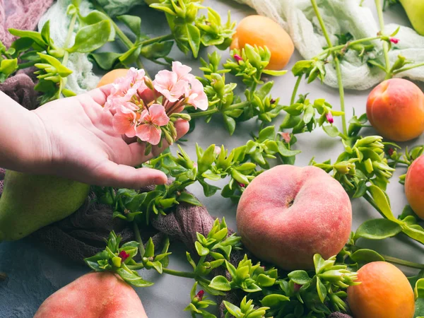 Fresh summer fruit concept still life — Stock Photo, Image