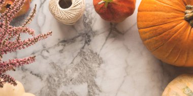 Kabaklı sonbahar Şükran Günü karamsar arkaplanı