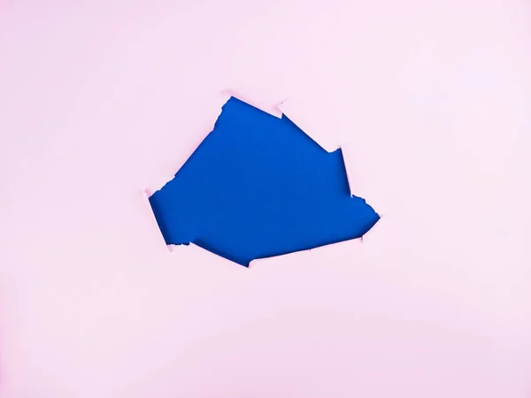 Fondo de diseño de agujero azul rosa y clásico — Foto de Stock
