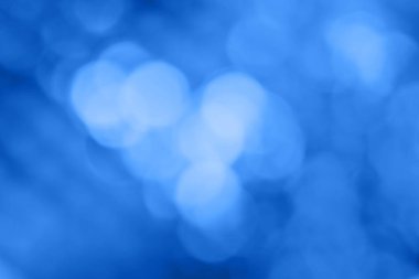 Klasik mavi soyut bulanık renk bokeh ışığı
