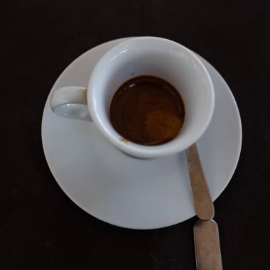 Küçük sabah espresso fincan
