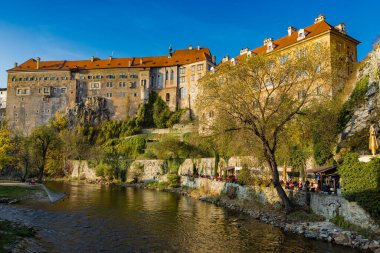 Cesky Krumlov 'daki kaleye bak