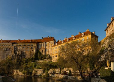 Cesky Krumlov 'daki kaleye bak