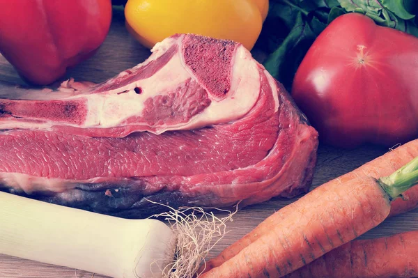 sebze çorbası koleksiyonu et - patates, domates, havuç, ga