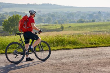 Avrupa'nın ekoturizm. Ülkede bisiklet yarışı.