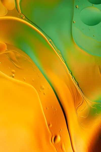 oil drops on a water surface abstract background