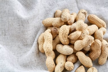 Fıstık ışık masa örtüsü, yakın çekim, sığ derinliği alan, seçici odak, makro yığını