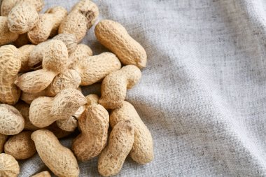 Fıstık ışık masa örtüsü, yakın çekim, sığ derinliği alan, seçici odak, makro yığını