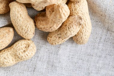 Fıstık ışık masa örtüsü, yakın çekim, sığ derinliği alan, seçici odak, makro yığını