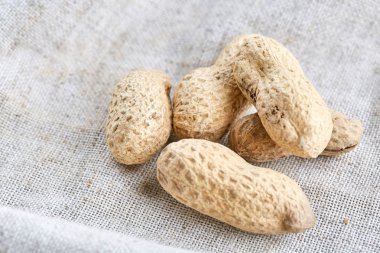 Fıstık ışık masa örtüsü, yakın çekim, sığ derinliği alan, seçici odak, makro yığını