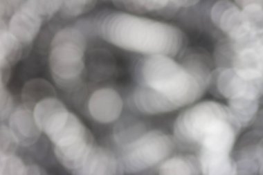 Siyah ve beyaz bokeh arka plan, backgr olarak soyut ışık bokeh