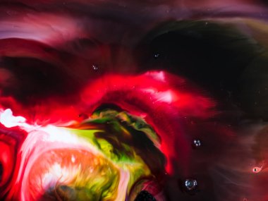 Arka plan, çeşitli pigmentler ve boyalar zengin bir tex oluşturun