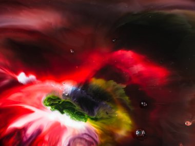 Arka plan, çeşitli pigmentler ve boyalar zengin bir tex oluşturun