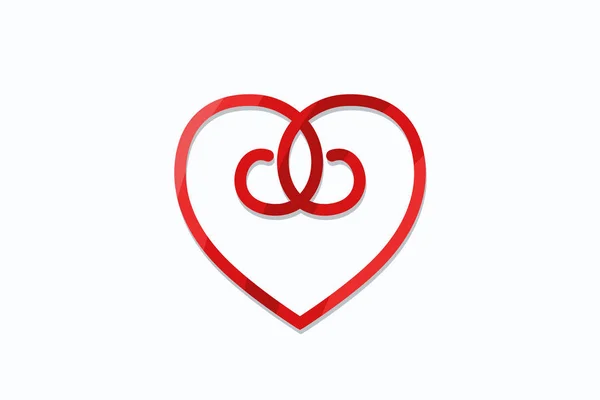 Love-Logo — Stockvektor