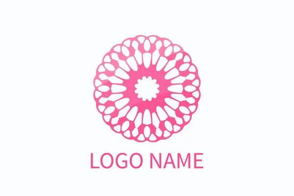 Mandala-logo — Stockvector